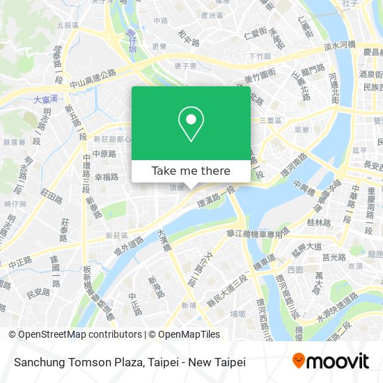 Sanchung Tomson Plaza map