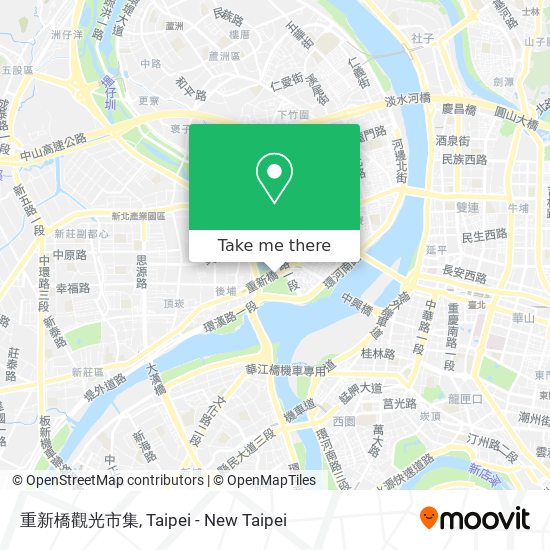 重新橋觀光市集 map