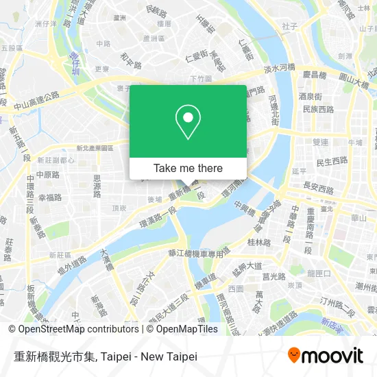 重新橋觀光市集 map