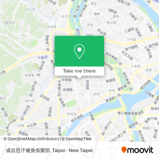 成吉思汗健身俱樂部 map