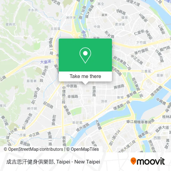 成吉思汗健身俱樂部 map