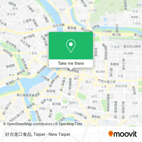 好吉進口食品 map