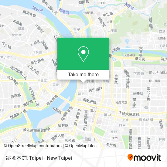 跳蚤本舖 map