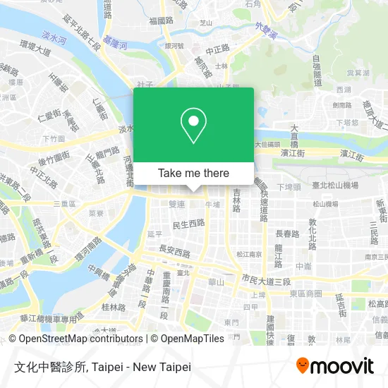 文化中醫診所地圖