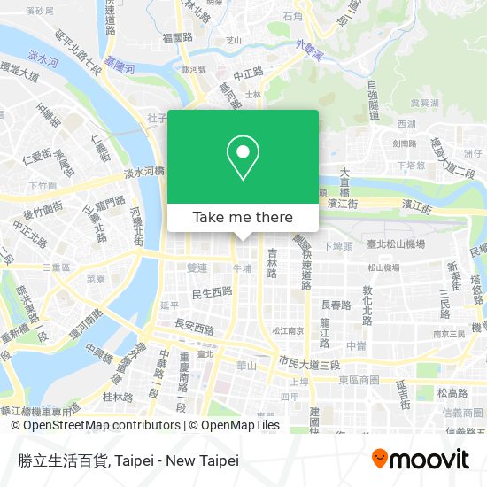 勝立生活百貨 map