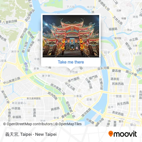 義天宮 map