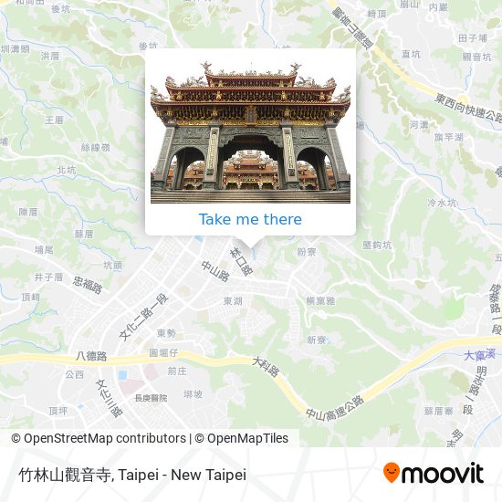 竹林山觀音寺 map