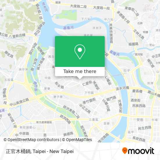 正官木桶鍋 map