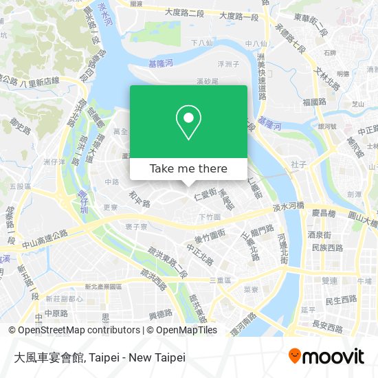 大風車宴會館 map