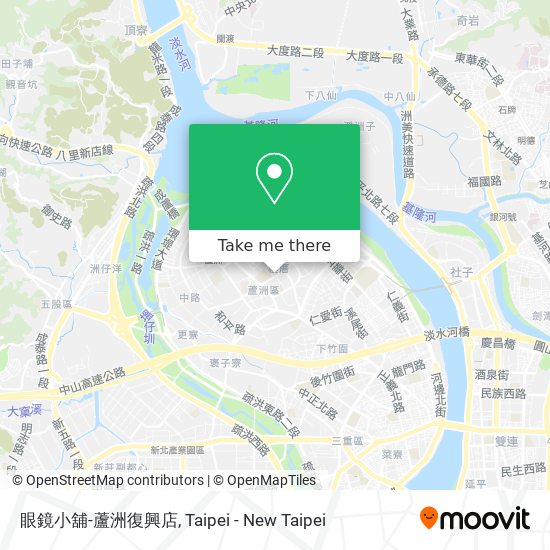 眼鏡小舖-蘆洲復興店 map