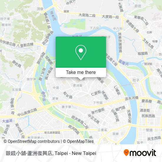 眼鏡小舖-蘆洲復興店地圖