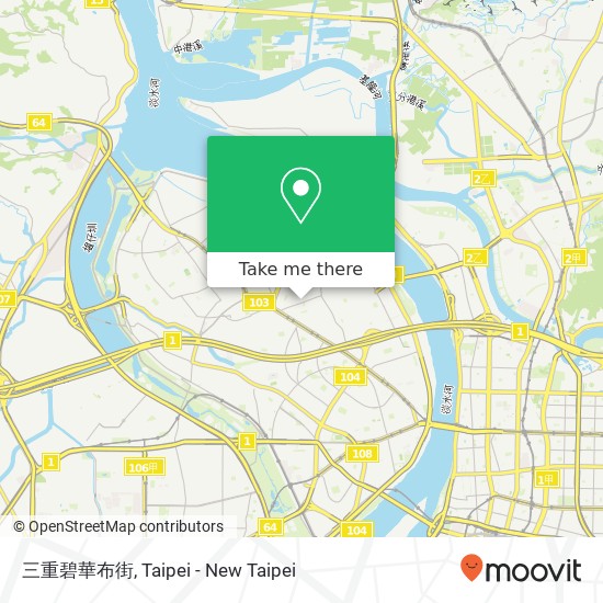 三重碧華布街 map