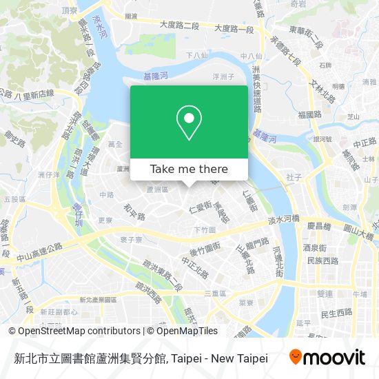 新北市立圖書館蘆洲集賢分館地圖