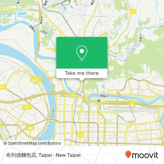 布列德麵包店 map