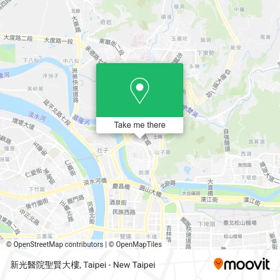 新光醫院聖賢大樓 map