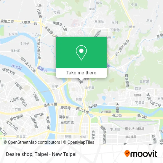 Desire shop map