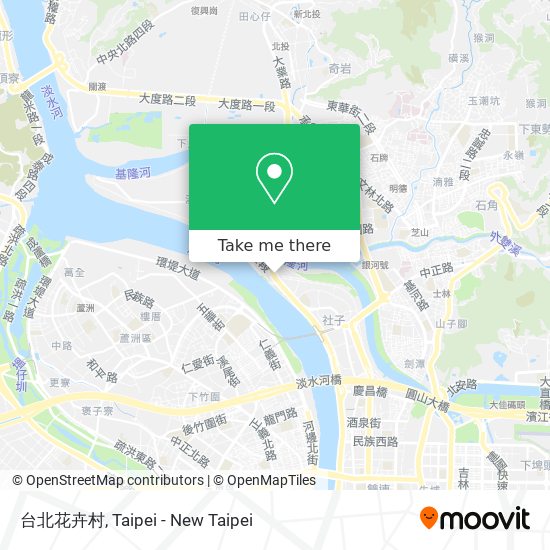 台北花卉村地圖