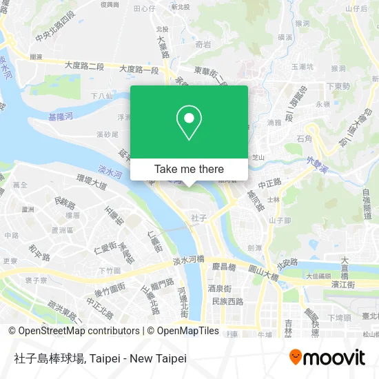 社子島棒球場地圖