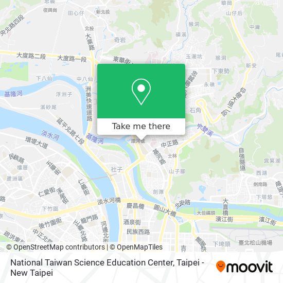 National Taiwan Science Education Center map