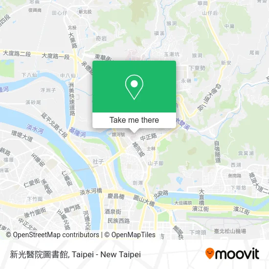 新光醫院圖書館 map
