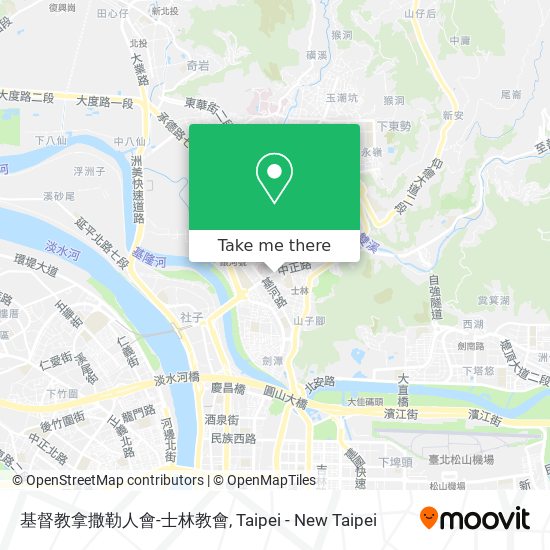 基督教拿撒勒人會-士林教會 map