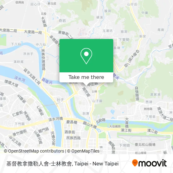 基督教拿撒勒人會-士林教會 map
