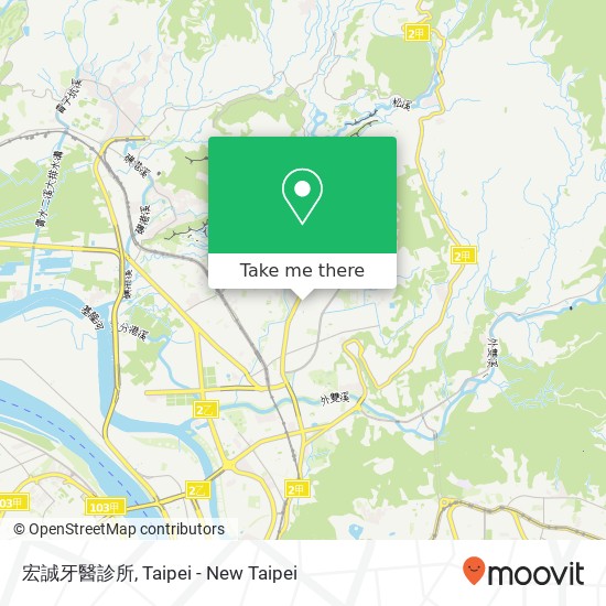 宏誠牙醫診所 map