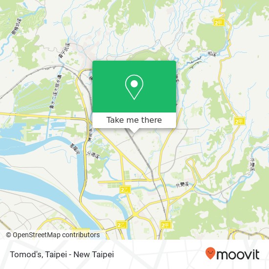 Tomod's map