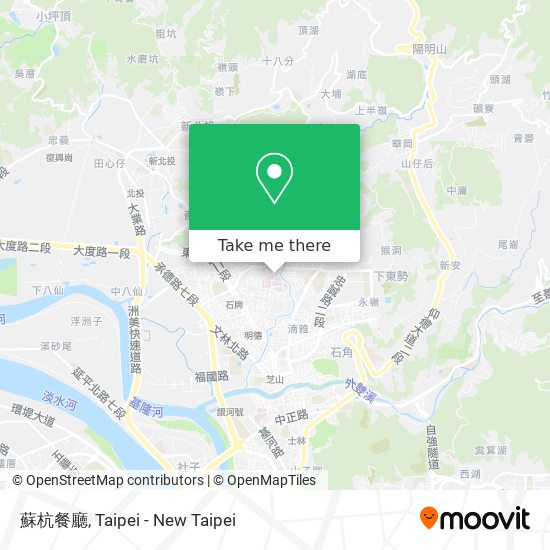 蘇杭餐廳 map