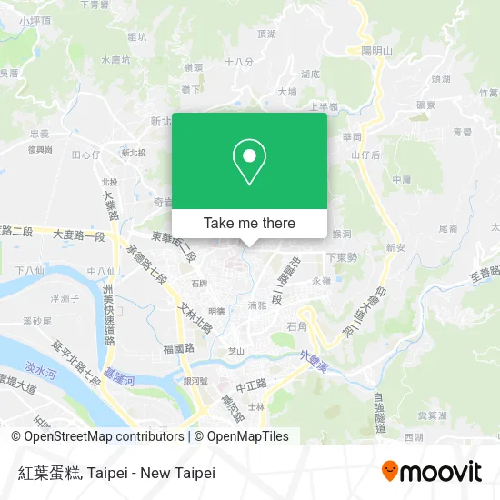 紅葉蛋糕 map