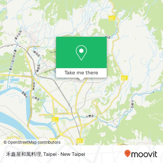 禾鑫屋和風料理 map