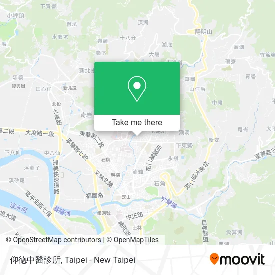 仰德中醫診所地圖