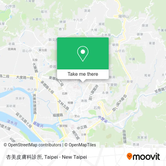 杏美皮膚科診所地圖