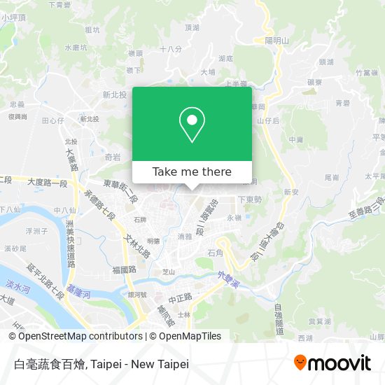 白毫蔬食百燴 map