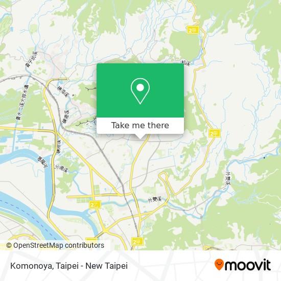Komonoya map