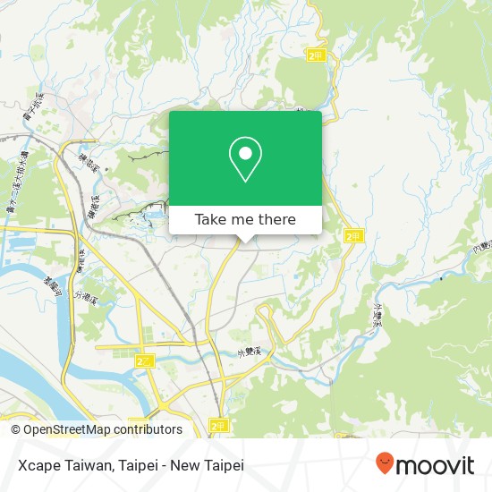 Xcape Taiwan map