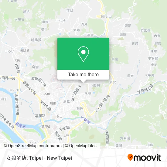 女娘的店 map
