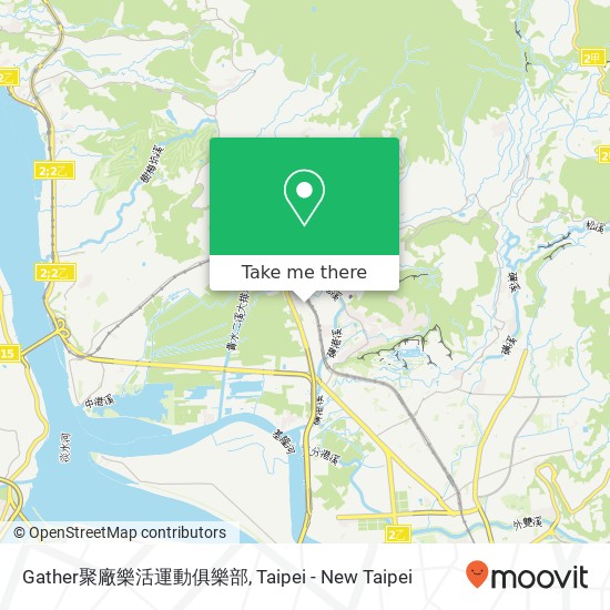 Gather聚廠樂活運動俱樂部 map