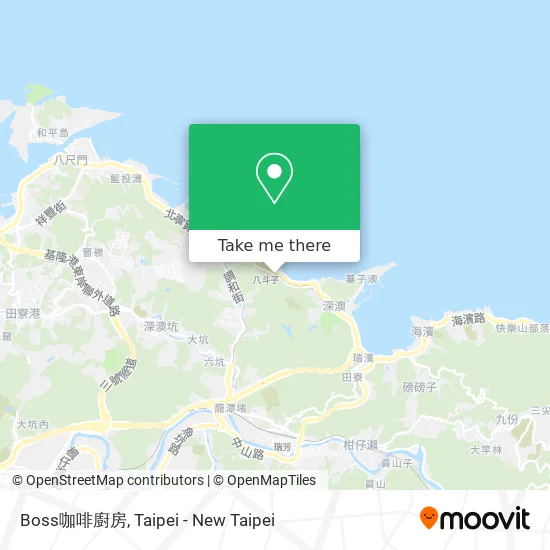 Boss咖啡廚房 map