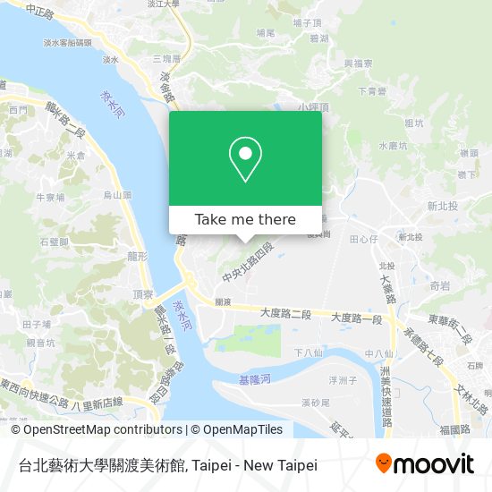 台北藝術大學關渡美術館 map