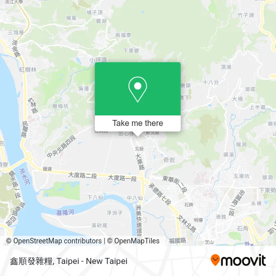 鑫順發雜糧 map