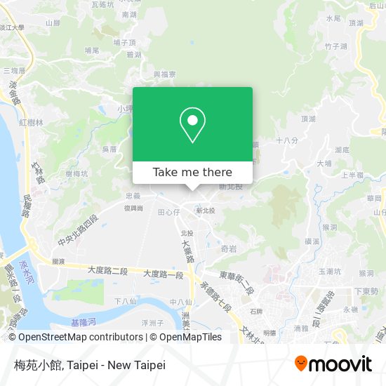 梅苑小館地圖