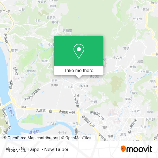 梅苑小館地圖