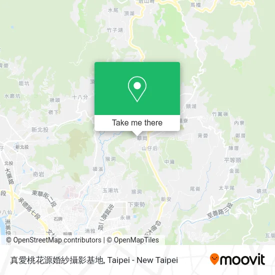 真愛桃花源婚紗攝影基地地圖