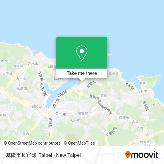 基隆市長官邸 map