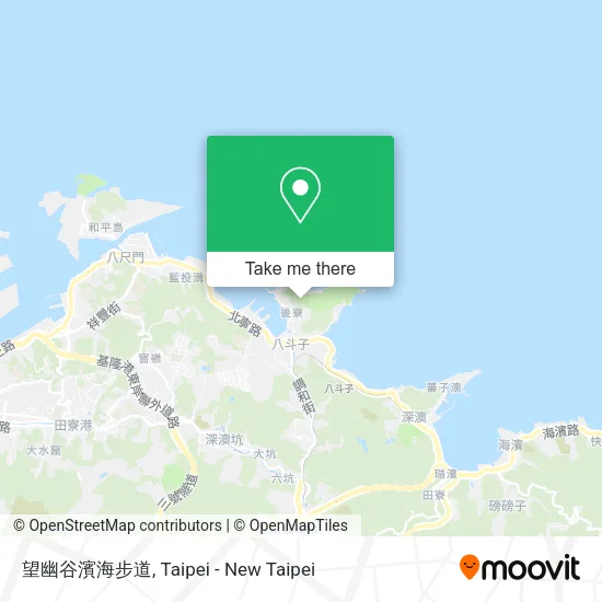 望幽谷濱海步道地圖
