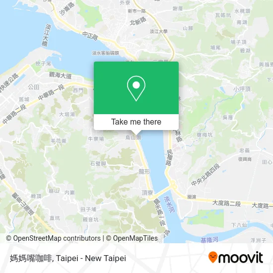 媽媽嘴咖啡地圖
