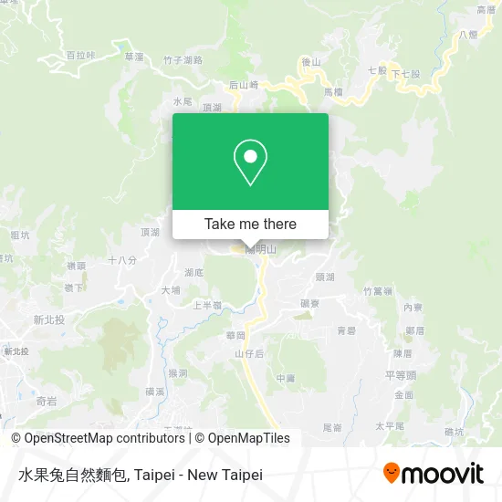 水果兔自然麵包地圖