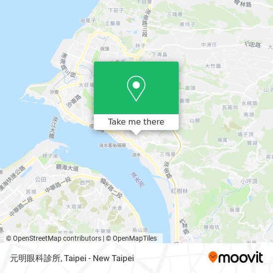 元明眼科診所 map