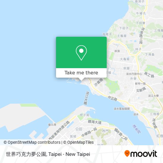 世界巧克力夢公園 map